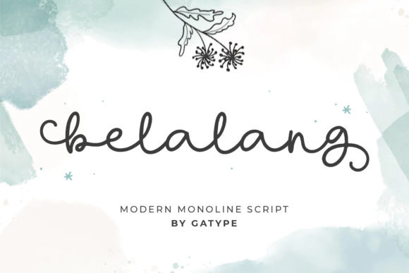 Belalang Script: The Premium Typeface for Polished Branding