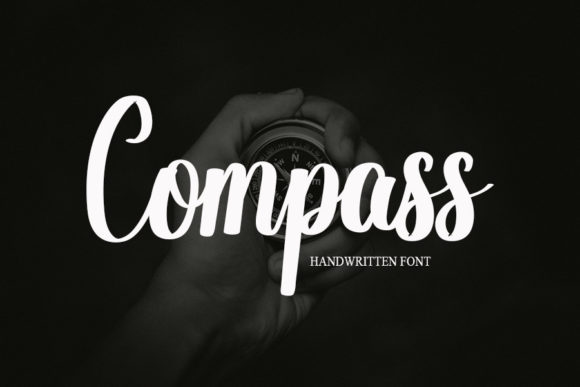 Compass: A Handwritten Typeface for Modern Editorial Design