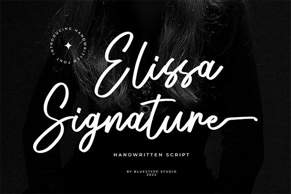 Elissa Signature Typeface: The Font That Elevates Small Business Branding