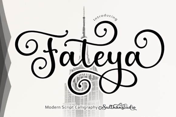 Fateya: The Script Typeface That Elevates Campaign Visuals