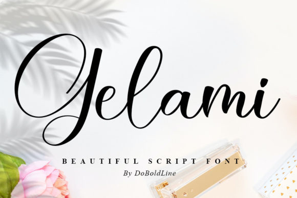 Gelami: The Handwritten Typeface for Modern Editorial Design