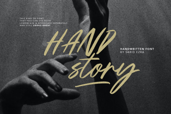Handstory: The Handwritten Font That Elevates Small Business Branding