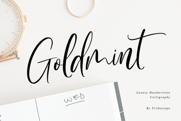 Introducing Golmint: The Modern Script Typeface for Editorial Design