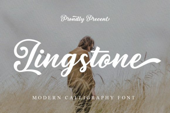 Lingstone: A Retro Script Typeface for Modern Web Design