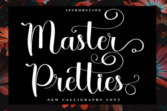 Master Pretties: A Refined Script Typeface for Modern Branding