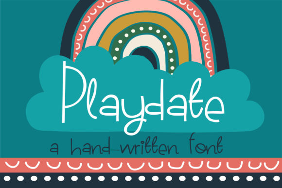 Playdate: A Handwritten Typeface for Editorial Design