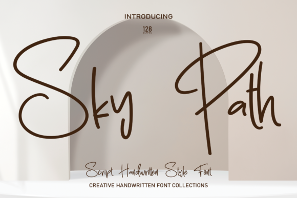 Sky Path: The Perfect Script Font for Handmade Labels and Crafts