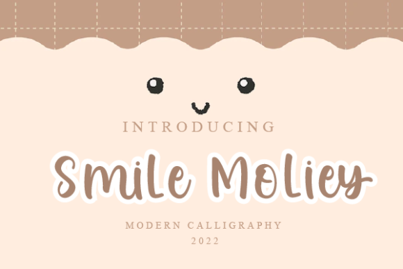Smile Moliey: The Handwritten Typeface That Elevates Editorial Design