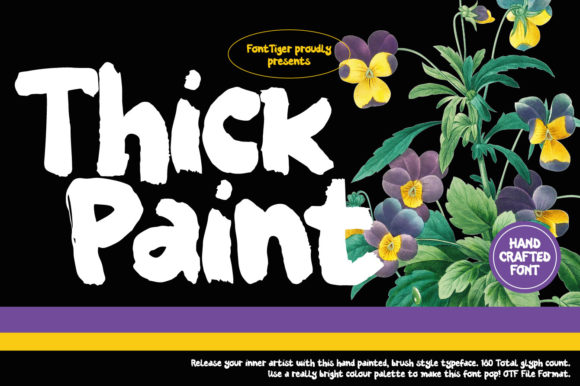 Thick Paint: The Bold Typeface That Elevates Small Business Branding