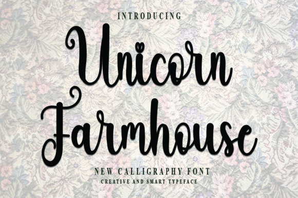 Unicorn Farmhouse: The Display Typeface That Elevates Campaign Visuals