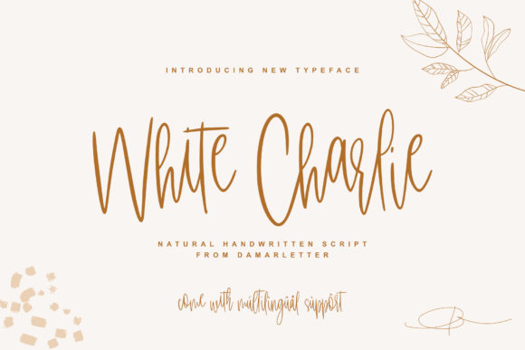 White Charlie: The Script Typeface That Elevates Campaign Visuals